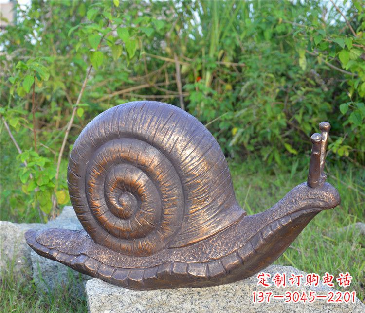 苏州蜗牛铜雕塑
