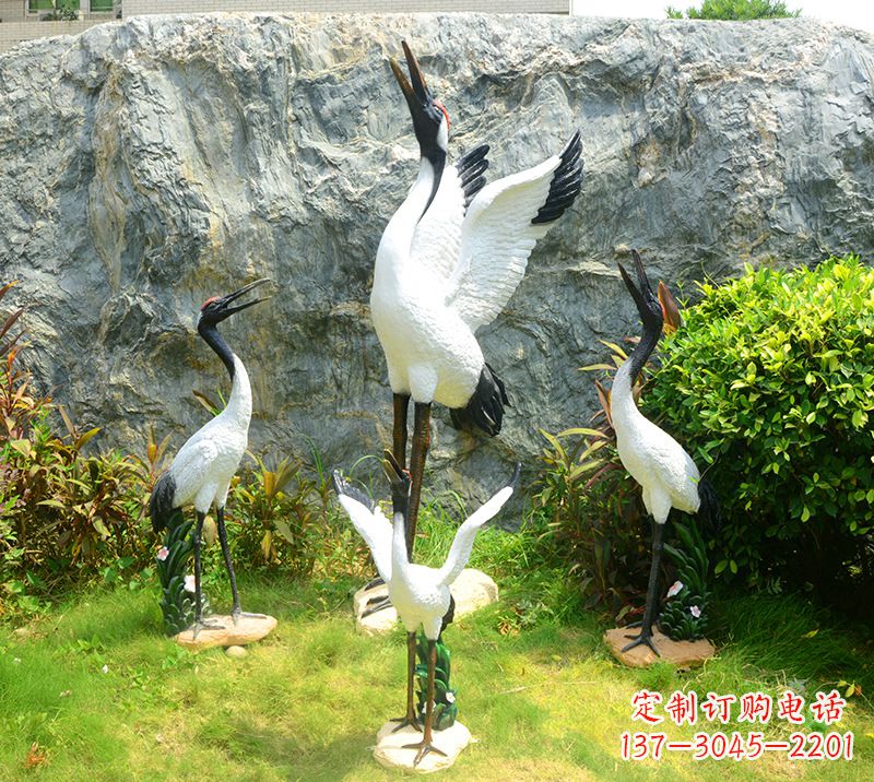苏州仙鹤雕塑 墓地