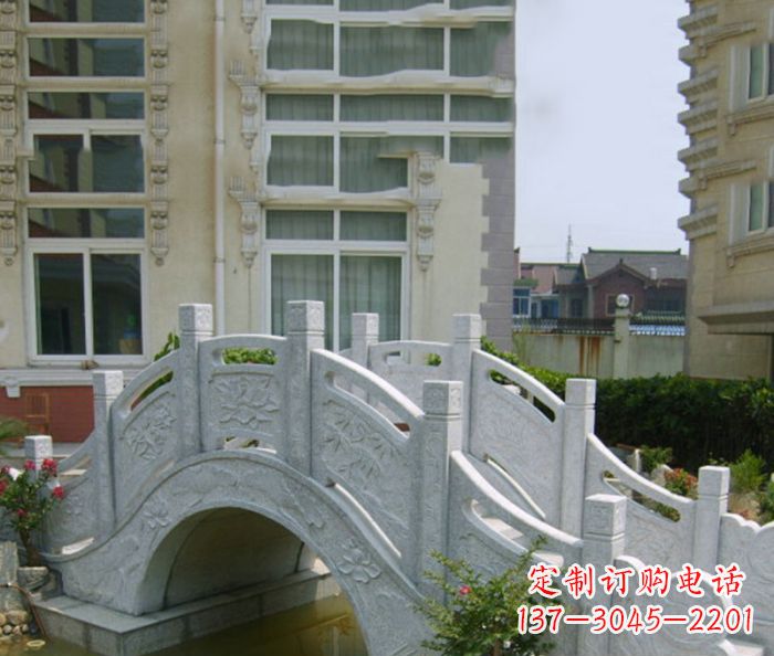 苏州小区景观大理石拱桥 (2)