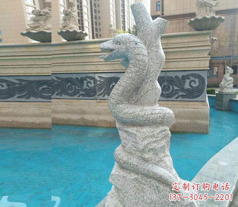 苏州小区十二生肖雕塑动物石雕