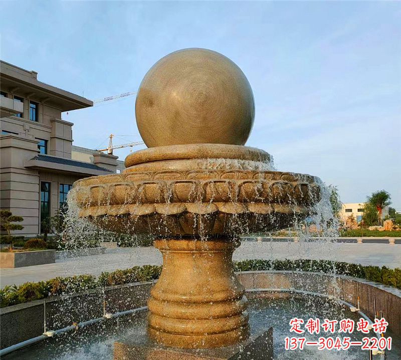 苏州小区石喷泉雕塑