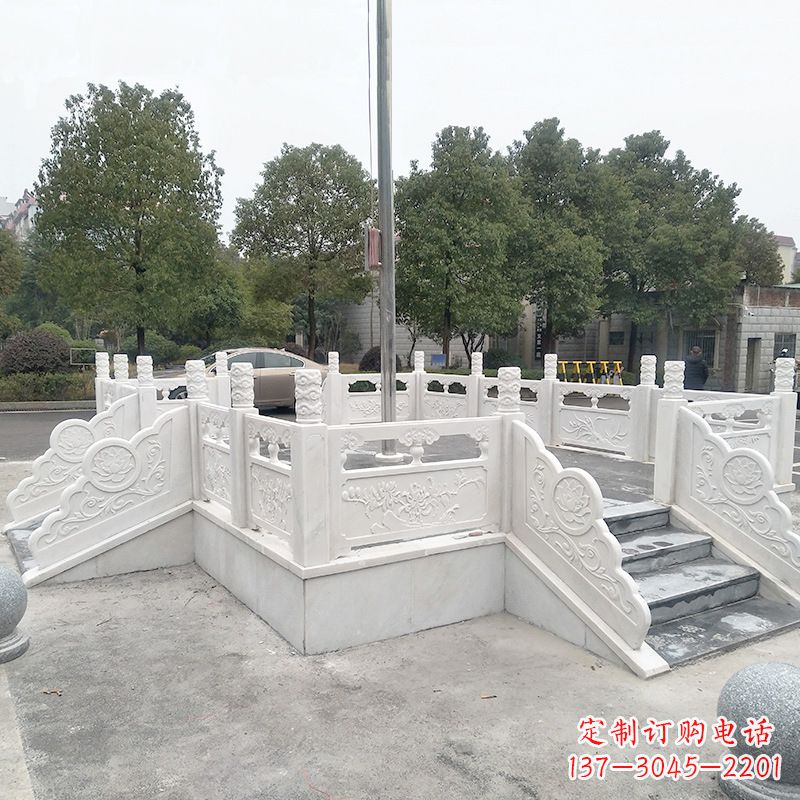 苏州校园广场石雕升旗台