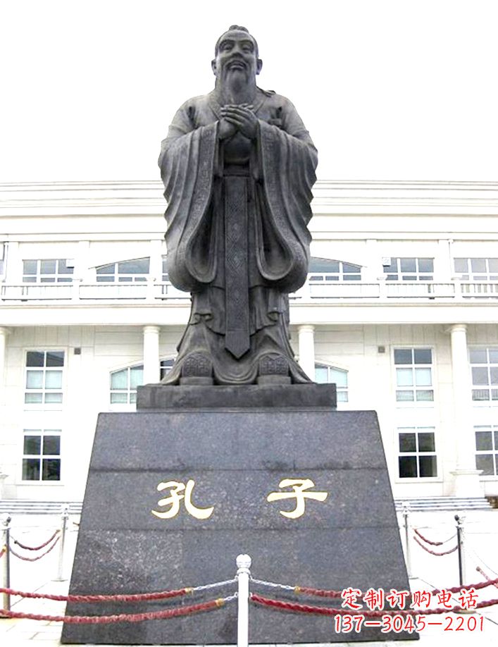 苏州校园孔子雕塑