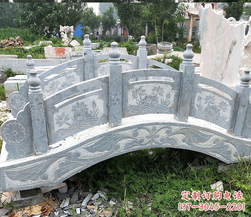苏州园林仿古石拱桥景观石雕 (3)