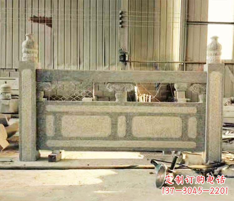 苏州园林仿古石栏板景观石雕