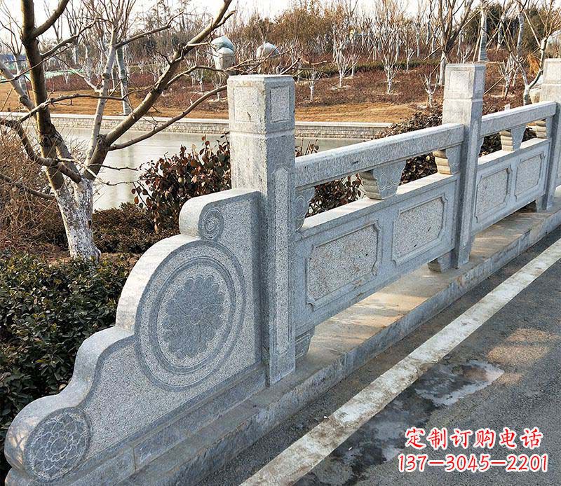 苏州园林仿古石栏板景观石雕_1