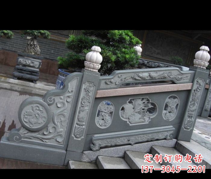 苏州园林景观大理石栏板雕塑 (6)