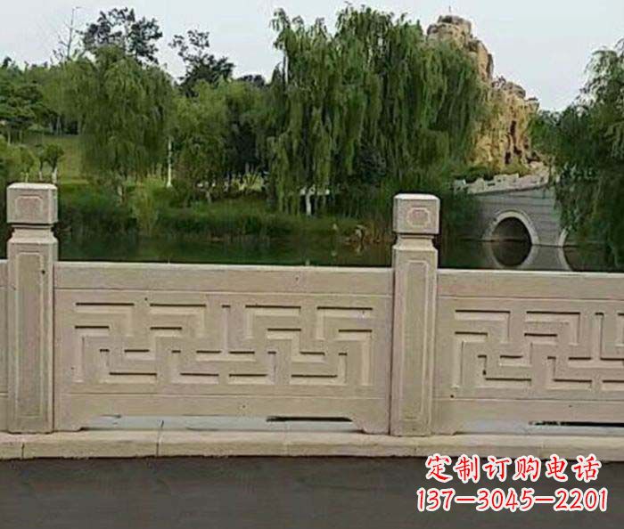 苏州园林景观大理石栏板石雕 (4)