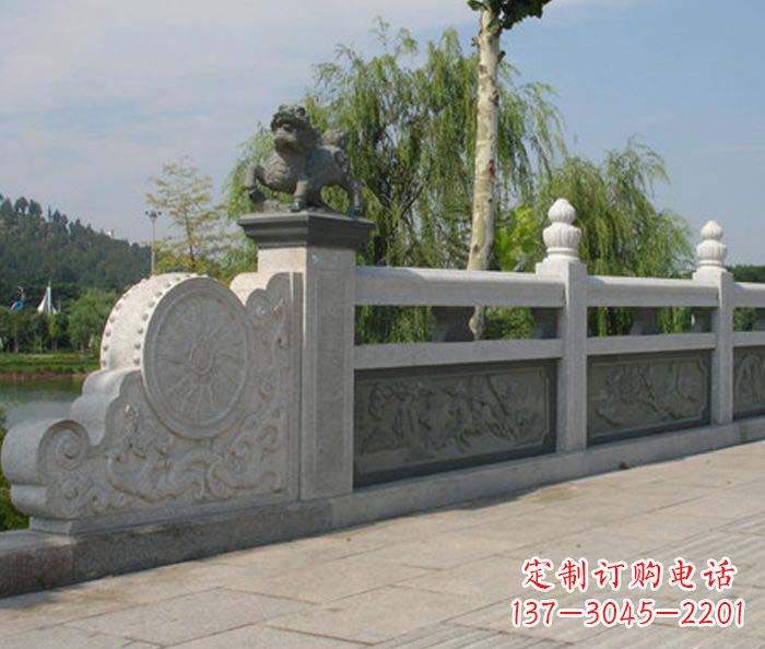 苏州园林景观大理石栏板雕塑