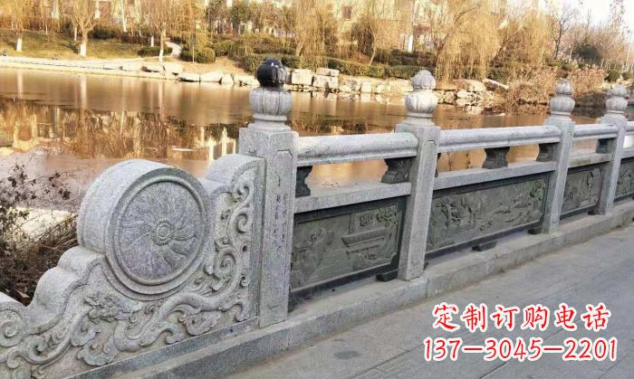 苏州园林景观大理石栏板石雕 (10)