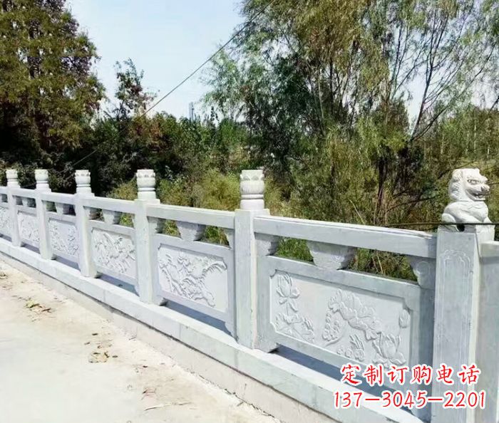 苏州园林景观大理石栏板石雕_1