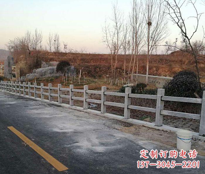 苏州园林景观大理石栏杆石雕 (2)