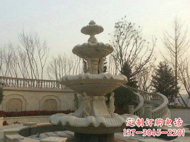 苏州园林景观大型喷泉石雕 (2)