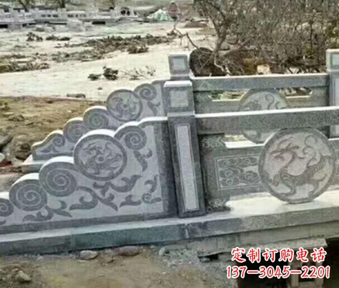 苏州园林景观仿古石雕栏板 (10)