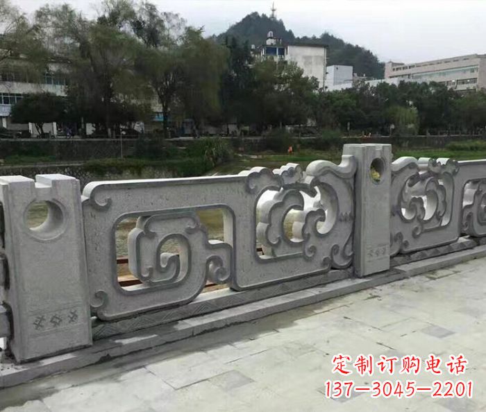 苏州园林景观仿古石雕栏板_1