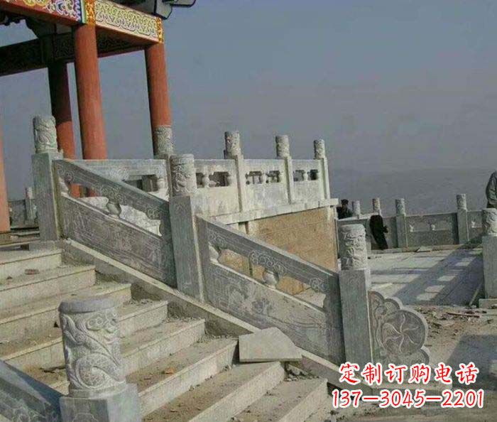 苏州园林景观仿古石雕栏板