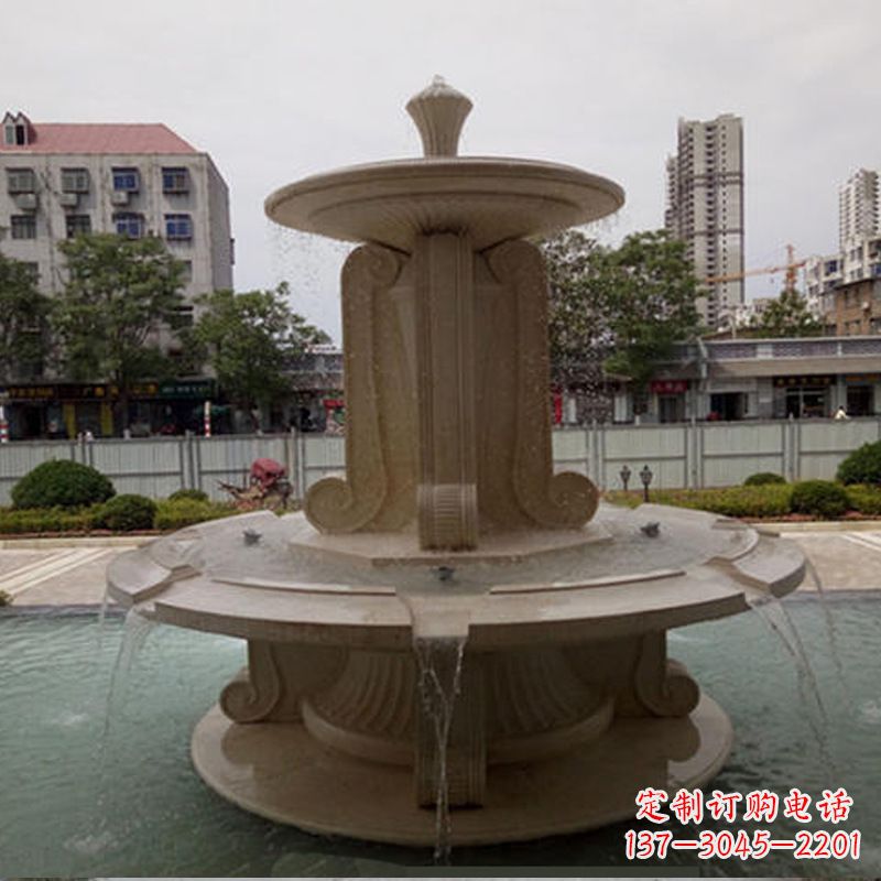 苏州园林喷泉雕塑