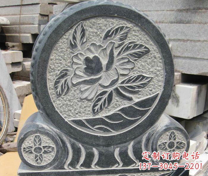 苏州招财抱鼓石仿古石门墩