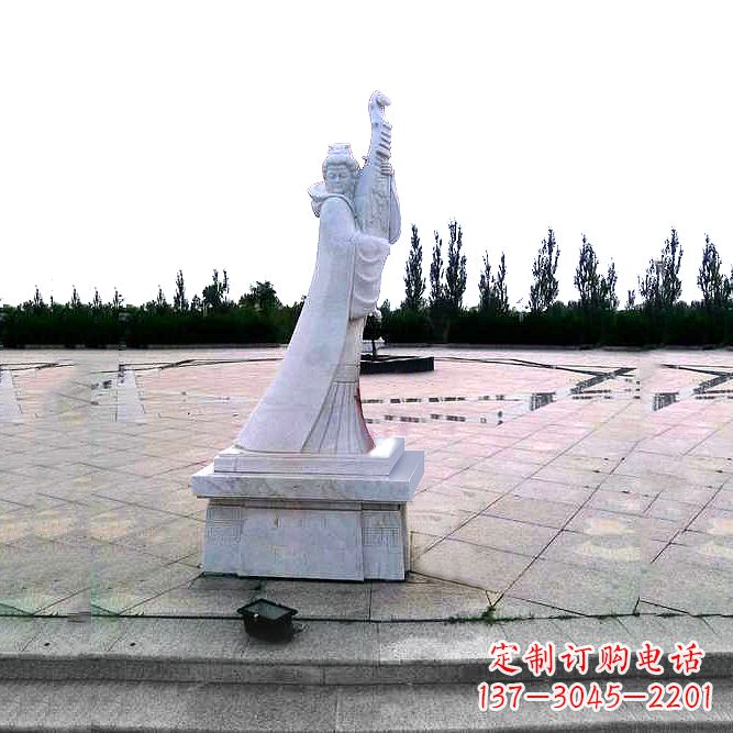 苏州中国古代四大美女之王昭君广场石雕塑