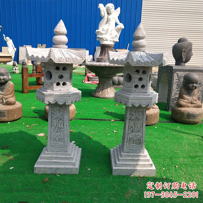 苏州中式大理石灯笼