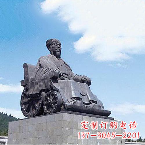 苏州诸葛亮雕像-三国著名人物历史名人雕塑
