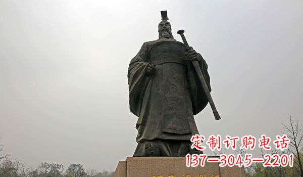 苏州铸铜刘邦雕塑