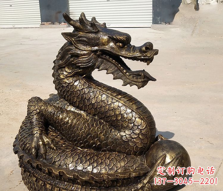 苏州铸铜神龙雕塑
