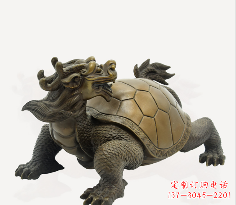 苏州招财龙龟铜雕